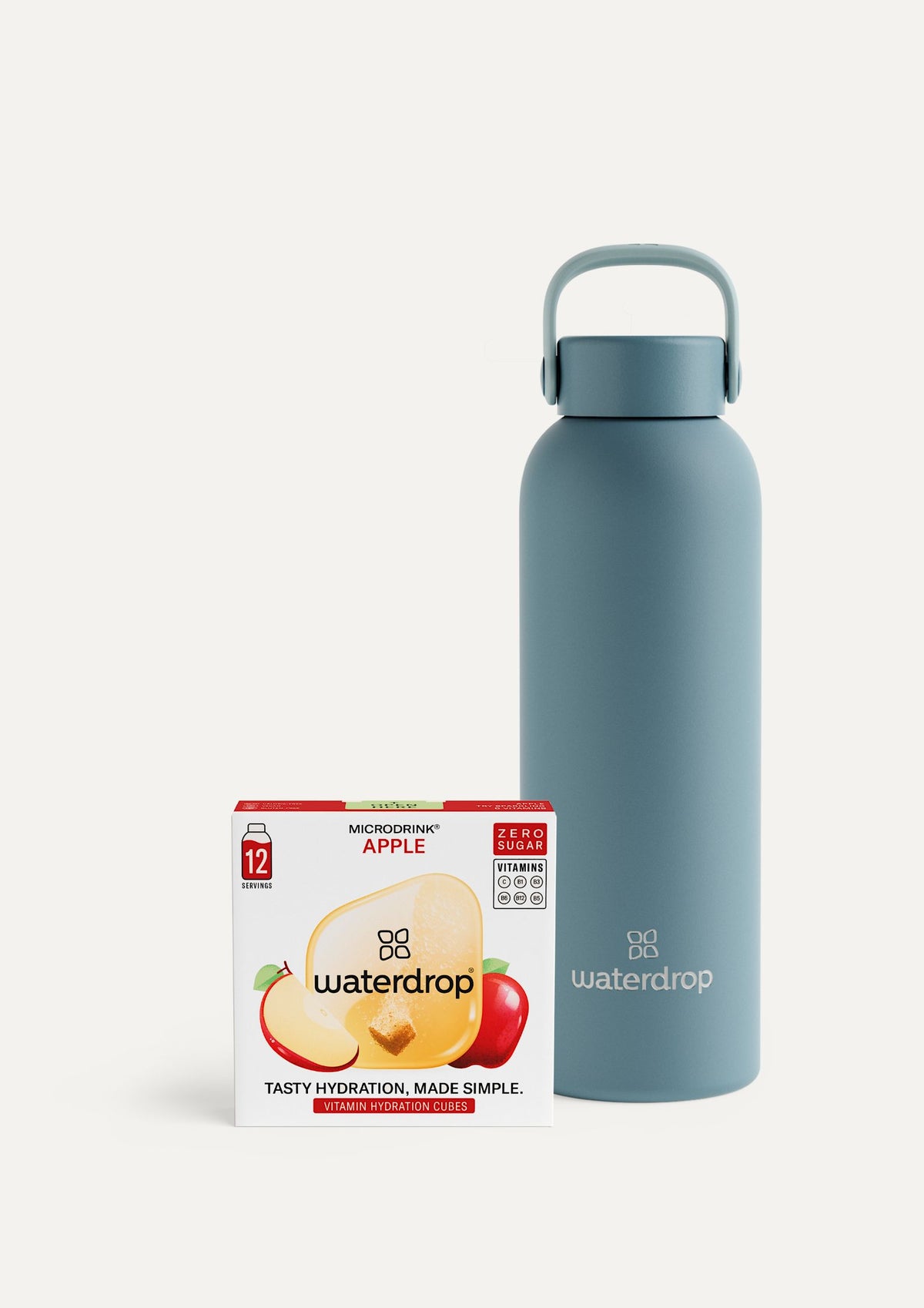 Metal Steel бутилка + APPLE