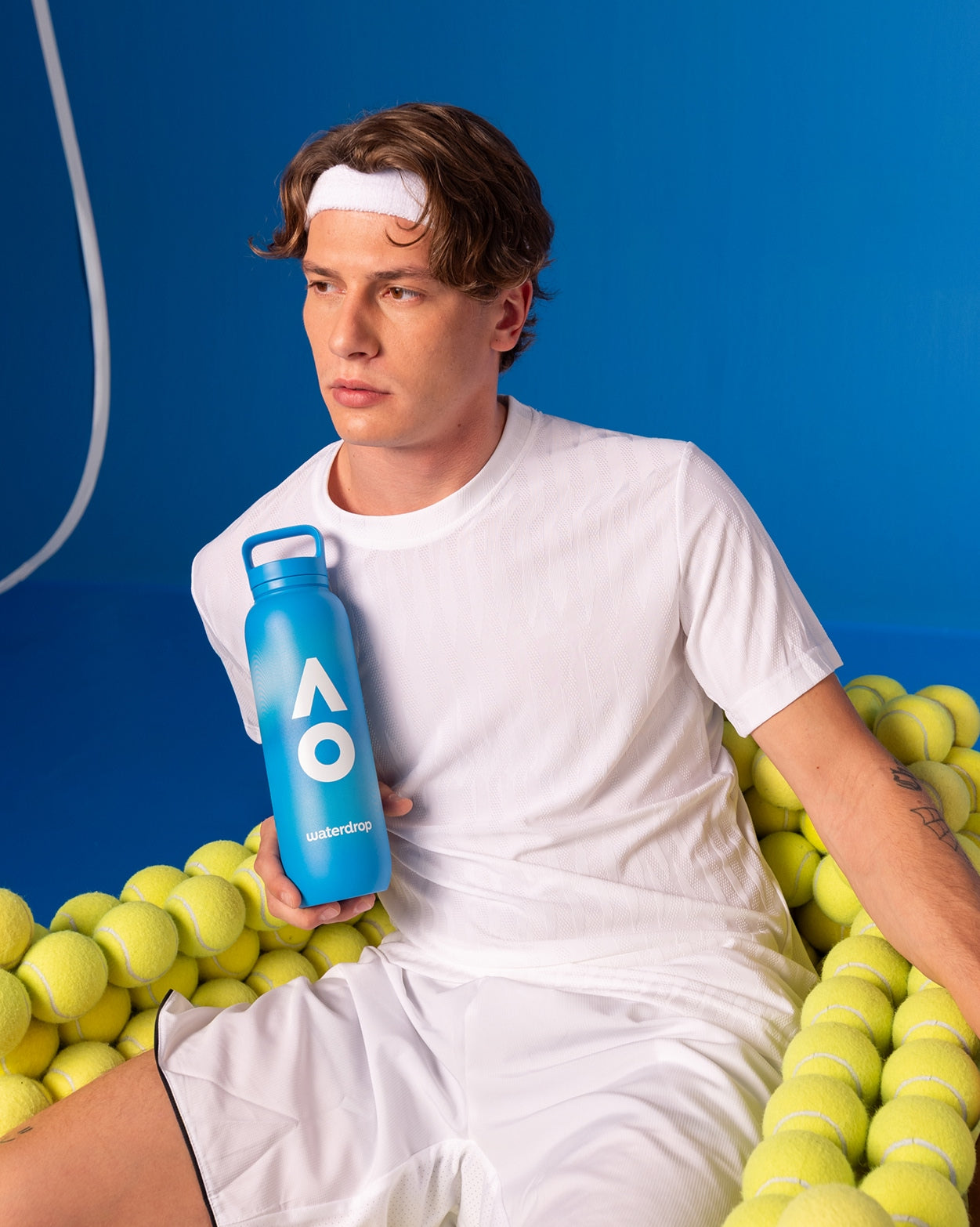 Official Player Bottle Hydration Set with Microlyte BERRY.